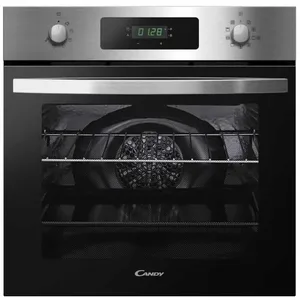 Comparateur de prix : Candy Four pyrolyse - Chaleur tournante FICD X676 - Inox et noir - Classe A