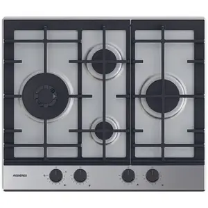 ROSIERES Plaque gaz RHG6D5WC5X, 4 feux, Chef flamme, Thermocouple pas cher