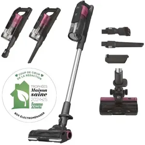 Hoover Aspirateur balai HOOVER HF9 avec ANTI-TWIST (HF920H 011) Rose Pink pas cher