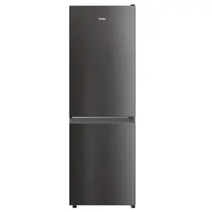 Réfrigérateur congélateur en bas Haier HDW1618DNPD 341 L Inox foncé pas cher