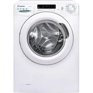 Candy Smart CS1292DW4/1-11, Chargement frontal, 9 kg, B, 77 dB, 1200 t... pas cher