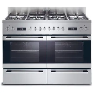 Piano de cuisson gaz ROSIERES RGM126D2X Paul Bocuse pas cher
