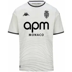 Kappa Maillot Third AS Monaco 2024/2025 gris XL pas cher