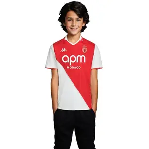 Comparateur de prix : Kappa Domicile As Monaco 2024 2025 blanc 6 ans