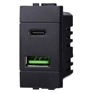 Ettroit - Chargeur avec 2 prises usb Type-A + Type-C compatible Bticin... pas cher