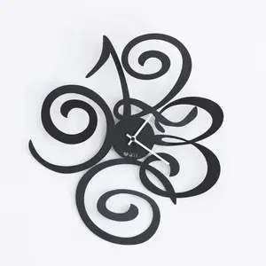 Filomena Pendules Murale Design Italien Arti e Mestieri - Noir
