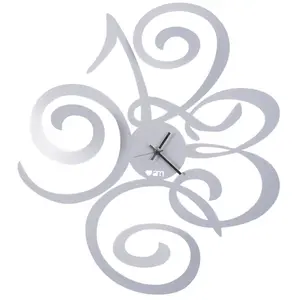 ARTI E MESTIERI horloge murale LOVE FILOMENA (Aluminium - Métal verni) pas cher