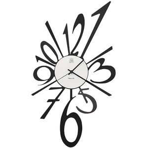 ARTI E MESTIERI horloge murale BIG-BANG (Noir - Métal et verre)Vendu parmyareadesign