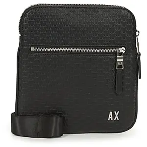 Comparateur de prix : Sacoche Armani Exchange monogramme Homme Noir