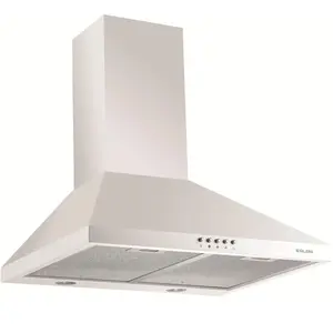 Comparateur de prix : Glem Gas Hotte décorative murale 60cm 569m3/h blanc - GHP650WH