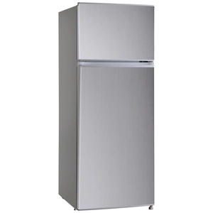 Réfrigérateur 2 portes - GLEM - GRF2103SI - Gris - 204 L - Froid stati... pas cher