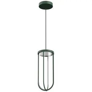 Flos Architectural FLOS In Vitro Suspension, 2 700 K, vert foncé pas cher