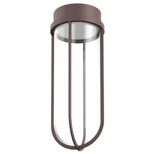Flos Architectural FLOS In Vitro Ceiling plafonnier 2700 K brun foncé