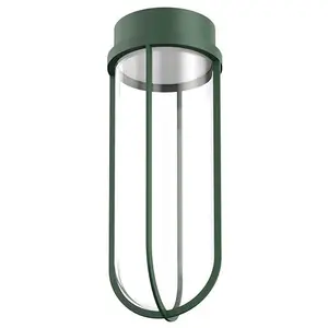 Flos Architectural FLOS In Vitro Ceiling plafonnier 2 700K vert foncé pas cher