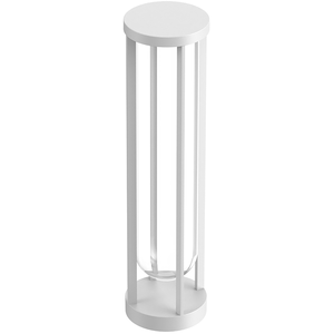 Flos Architectural FLOS In Vitro Bollard 2, 2.700 K, 60 cm, blanc