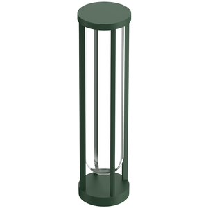 Flos Architectural FLOS In Vitro Bollard 2, 2.700 K, 60 cm vert foncé