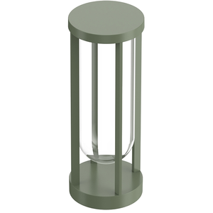 Flos Architectural FLOS In Vitro Bollard 1, 2.700 K, 40 cm, vert clair