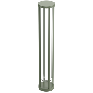 Flos Architectural FLOS In Vitro Bollard 3, 2.700 K, 90 cm, vert clair