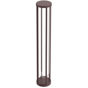 Flos Architectural FLOS In Vitro Bollard 3, 2.700 K 90 cm brun foncé
