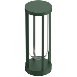 Flos Architectural FLOS In Vitro Bollard 1, 2.700 K, 40 cm vert foncé