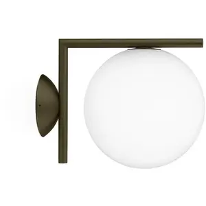 FLOS lampe murale ou au plafond d'extérieur IC C/W1 OUTDOOR (Marron fo... pas cher