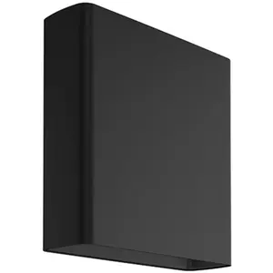 FLOS OUTDOOR lampe murale applique pour extérieur CLIMBER 175 DOWN FLOOD (noir 4000K - aluminium et verre)Vendu parmyareadesign