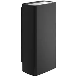 FLOS OUTDOOR lampe murale applique pour extérieur CLIMBER 87 UP & DOWN SPOT (Noir 3000K - aluminium et verre)