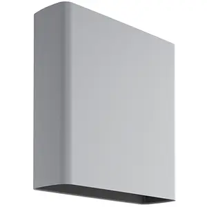 FLOS OUTDOOR lampe murale applique pour extérieur CLIMBER 175 DOWN FLOOD (Grigio 3000K - aluminium et verre)Vendu parmyareadesign