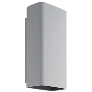 FLOS OUTDOOR lampe murale applique pour extérieur CLIMBER 87 DOWN FLOOD (Grigio 3000K - aluminium et verre)