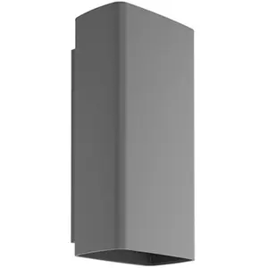 FLOS OUTDOOR lampe murale applique pour extérieur CLIMBER 87 DOWN FLOOD (Anthracite 3000K - aluminium et verre)