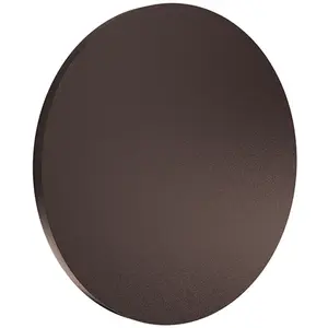 FLOS OUTDOOR lampe murale applique pour extérieur CAMOUFLAGE 240 3000K (Deep brown - aluminium et polycarbonate)
