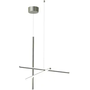 Comparateur de prix : Suspension design en acier argenté s1 Coordinates - Flos