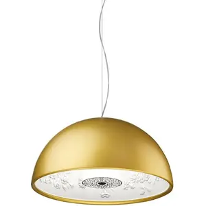 FLOS lampe à suspension SKYGARDEN SMALL (Or opaque - Plâtre verni)
