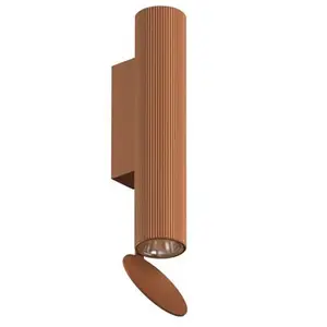FLOS lampe murale FLAUTA RIGA H 225 mm (Cuivre anodisé - Aluminium) pas cher