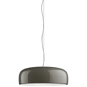 FLOS lampe à suspension SMITHFIELD S (MUD - Méthacrylate / aluminium) pas cher