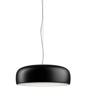 Flos Smithfield F1371031 Plafonnier suspendu en aluminium Noir mat 70 ...