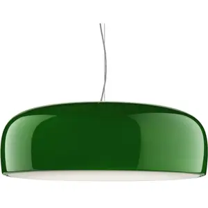 Comparateur de prix : FLOS lampe à suspension SMITHFIELD S (Vert - Méthacrylate / aluminium)