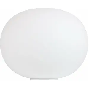 Lampe de table design en verre opalin 45 x 36 cm Glo-Ball - Flos