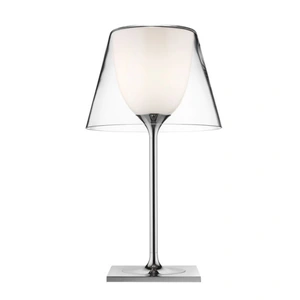 FLOS lampe de table KTRIBE T1 GLASS (Transparent - verre / aluminium) pas cher