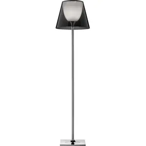 FLOS lampadaire KTRIBE F3 (Fumé - Zamak / PMMA) pas cher