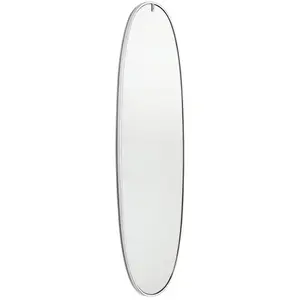 FLOS miroir mural avec éclairage LA PLUS BELLE (Aluminium brillant - aluminium et verre) pas cher