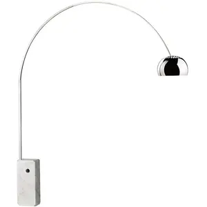 Comparateur de prix : FLOS lampadaire ARCO (Halo/Led - Marbre, acier et aluminium)