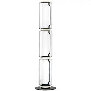 FLOS lampadaire NOCTAMBULE (3 High Cylinders - Verre soufflé / Alumini...