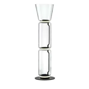FLOS lampadaire NOCTAMBULE (2 High Cylinders & Cone - Verre soufflé / ...