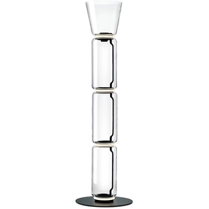 FLOS lampadaire NOCTAMBULE (3 High Cylinders & Cone - Verre soufflé / ...