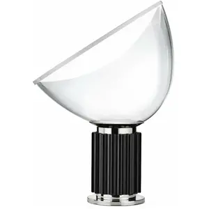 Comparateur de prix : FLOS lampe de table TACCIA SMALL LED (Noir - aluminium et verre)