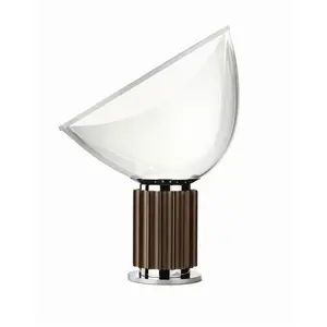 Comparateur de prix : FLOS lampe de table TACCIA SMALL LED (Bronze - aluminium et verre)