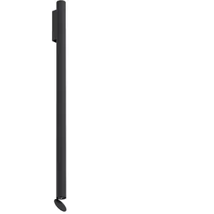 FLOS lampe murale FLAUTA RIGA H 1000 mm (Noir - Aluminium)