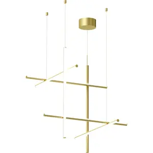 Comparateur de prix : Flos COORDINATES S3-Suspension LED Barre Aluminium L78cm H78cm