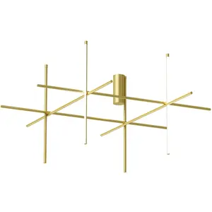 Flos COORDINATES C4-Plafonnier LED Métal L176cm H95cm pas cher